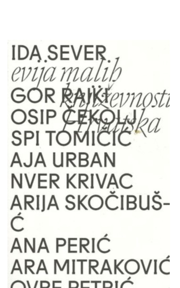 Vrijeme misli. Revija malih književnosti Hrvatska