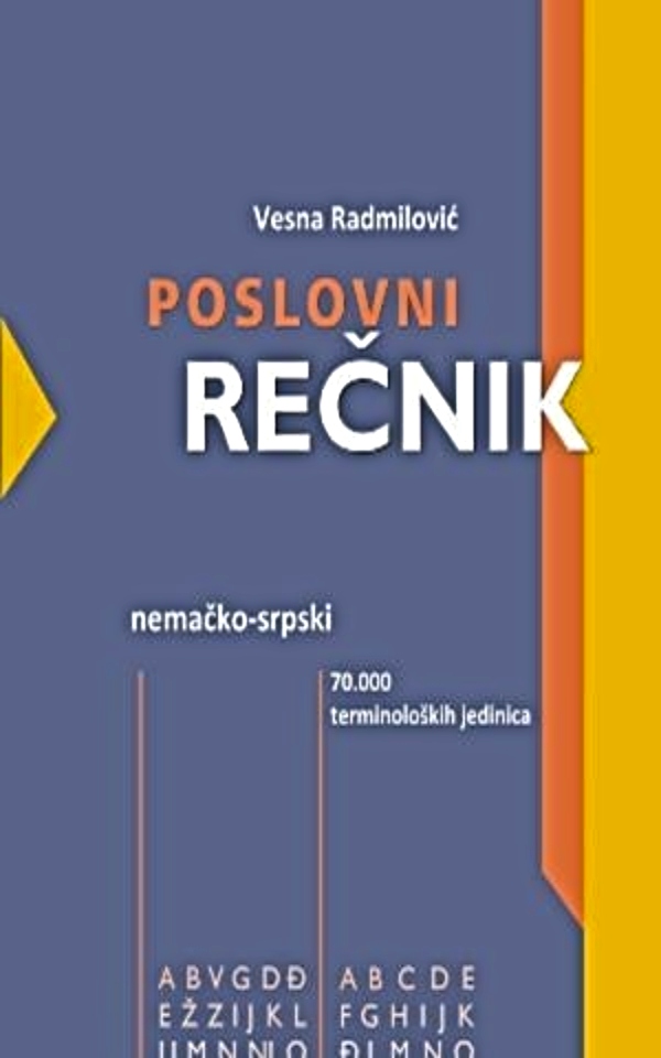 Poslovni rečnik nemačko-srpski