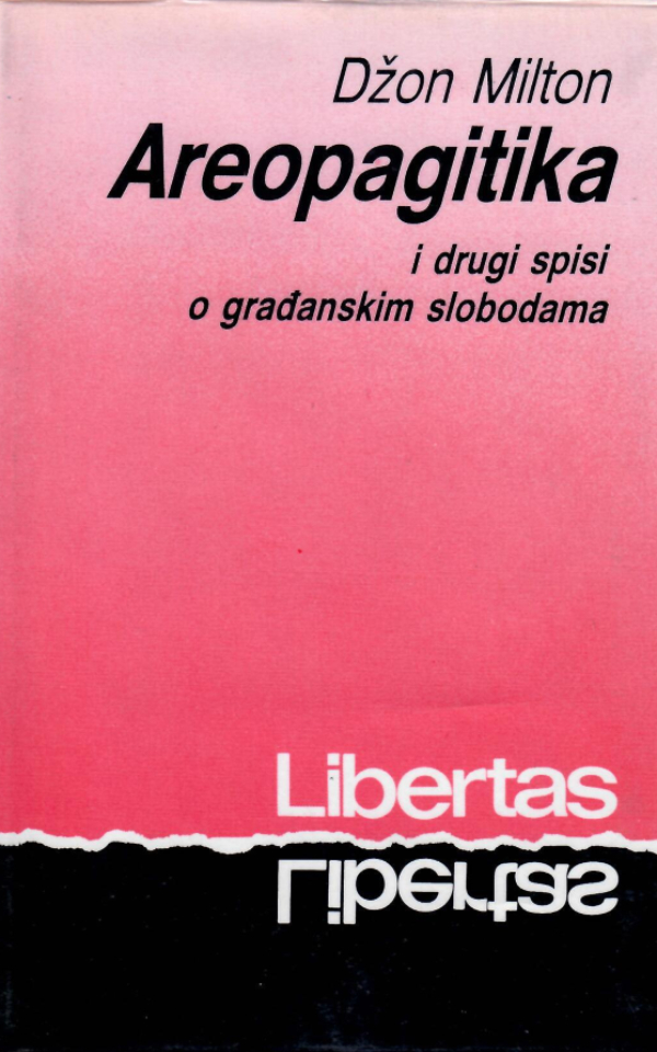 Areopagitika i drugi spisi o građanskim slobodama